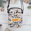 POFULL TV Show Inspired Crossbody Bag Classic American Sitcom Merchandise