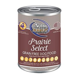 NutriSource Grain Free Prairie Select Canned Dog Food