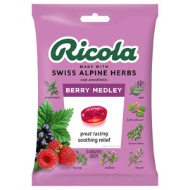 Ricola Lozenge Berry Medley 19 pieces (Pack of 8)