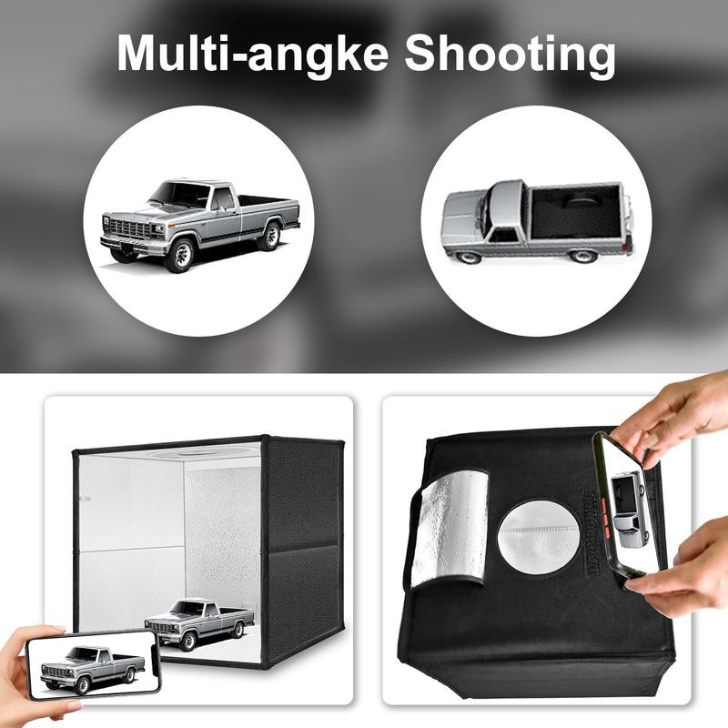 Photo Studio Light Box 16"x16" Professional Tent Kit with 160