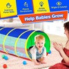 Hoohtoot Kids Crawl Through Play Tunnel, Pop Up Baby Play
