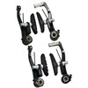 Dia-COMPE VC733 V-Brake Set Calipers Long arm, Black, DP2853