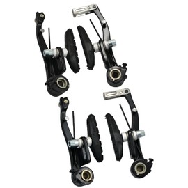 Dia-COMPE VC733 V-Brake Set Calipers Long arm, Black, DP2853