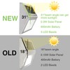 JSOT Solar Lights Outdoor for Deck,Waterproof Solar Garden Lights Decorative