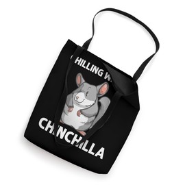 Cool Chinchilla For Men Women Animal Lover Rodent Zookeeper Tote Bag