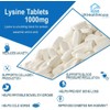 L-Lysine 1000mg Tablets (240)