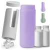 Portable Breast Milk Cooler Bottle: 24H Cooling Time, 2 x
