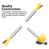KOWOOD Router Bits Sets 35B Pieces, Tungsten Carbide Router Bits