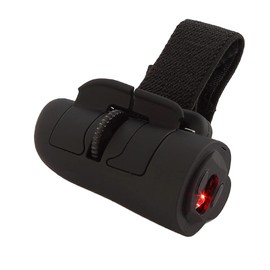 Haptufer Mini 2.4G Wireless Finger Ring Mouse Ergonomic Handheld Optical Travel Mice(Black)