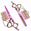 Remmar Co Set 2 Tijeras + Peines 6 Estilista Barbero