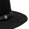LIERYS Monterrey Traveller Wool Hat - Black Hat (54-63 cm)
