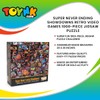 Super Never Ending Showdowns Retro Video Games 1000-Piece Jigsaw Puzzle