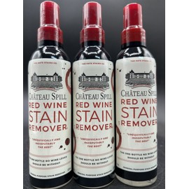 CHATEAU SPILL Red Wine Stain Remover Spray - 4 Oz- Lot of 3