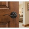 Designers Impressions Kingston Design Oil Rubbed Bronze Privacy Door Lever