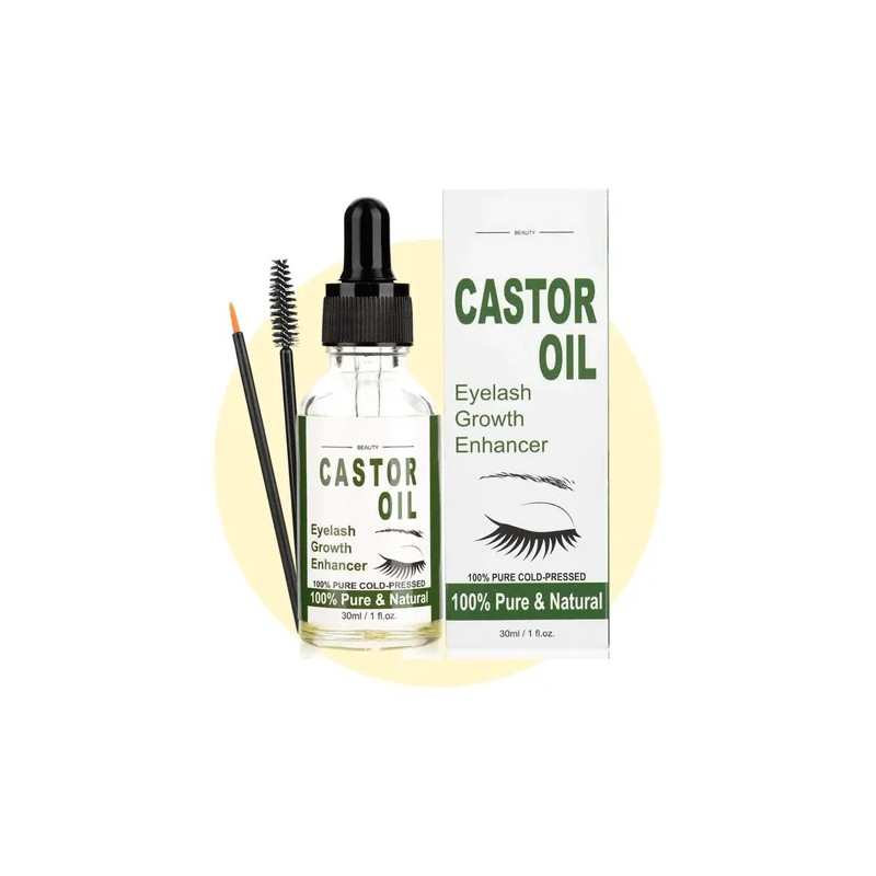 Serum Crecimiento Pestañas Aceite Ricino Castor Oil Eyelash Growth Serum,