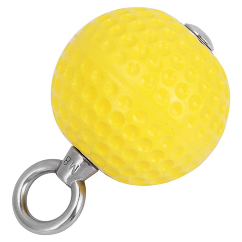 Yellow Pull Up Arm Strength Training Hanging Ball Gym Exercise