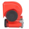 Snail Car Horn Red Air Electric Snail Single Horn Kit