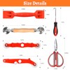Screen Repair Tool,Window Roller,Spline Installer,6 in 1 Window Installation Tool,Screen
