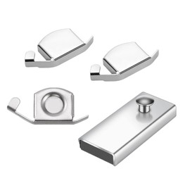4 Pcs of Magnetic Seam Guide for Sewing Machine, 3 Models of Universal Magnet Guide of Sewing Machine Accessories, Magnetic Seam Guide Gauge for Sewing Straight