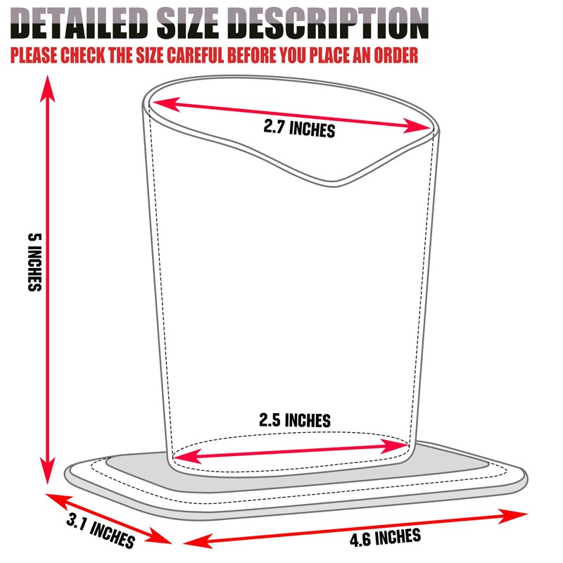 bvya Plush Lined Eyeglasses Holder Stand Glasses Protective Holder