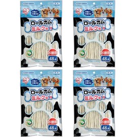 Iris Ohyama P-MG-48R Roll Gum Milk Flavor Set of 48