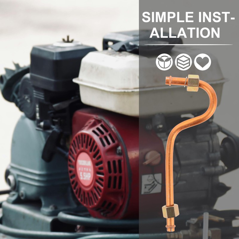 GLEAVI Air Compressor Exhaust Tube Replacement 3/8 Air Compressor Line