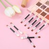 30Pcs Eyeshadow Smudge Brush, 2 In 1 Eyes Makeup Cosmetic