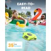BALDR Pool Thermometer Floating Easy Read, Solar Pool Thermometer with