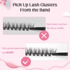 Parriparri Eyelash Extensions, 200 Pieces, Individual Lash Extension, 30D C