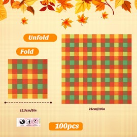 Motipuns 100 Pcs Hawaiian Luau Paper Napkins 6.5" x 6.5" Tiki Disposable Napkins Aloha Tropical Lunch Napkin for Summer Hawaii Birthday Supplies Baby Shower Decorations