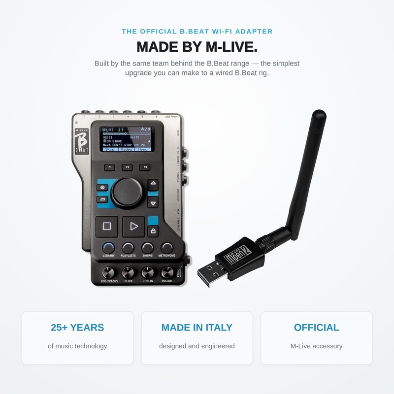 M-Live M-PEN 2 - WiFi USB Adapter for B.Beat Players,