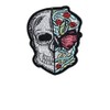 Angry Head Clothes Patches Tattoo Snake Skull Embroidered Clothes Patch