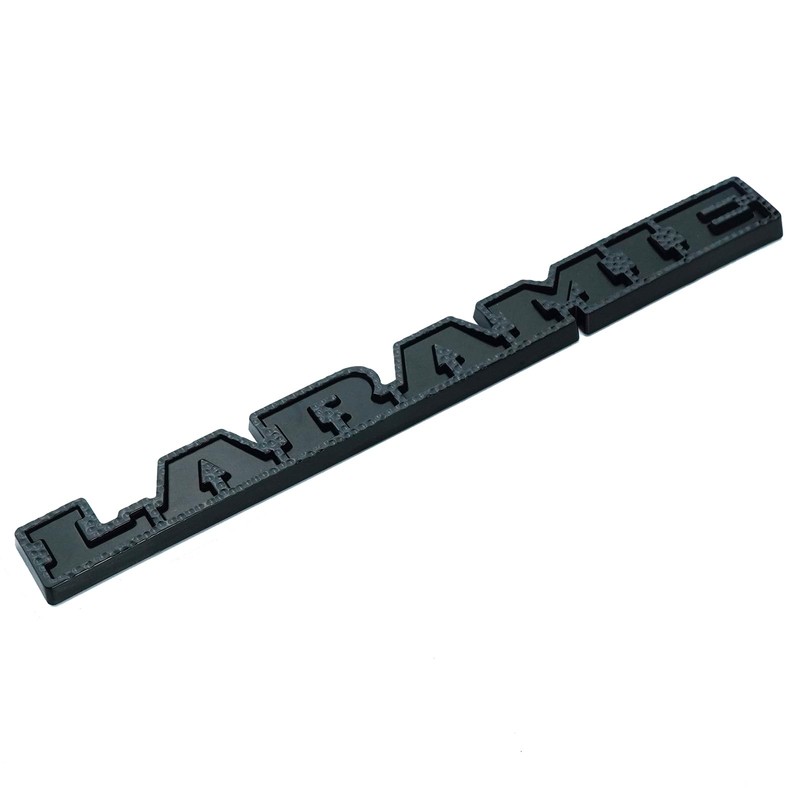 1Pc 2019 2020 Laramie Emblem 3D Badge Tailgate Rear Nameplate