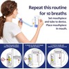 Incentive Spirometer Adult, Breathing Exercise Device for Lungs, Deep Breathing