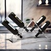 STAUBER Acrylic Wine Bottle Stand - Clear Tabletop Display -