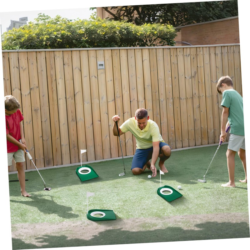 Kisangel 2pcs Golf Putting Aid Cup Indoor Practice Regulation Cup