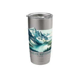 Glacier National Park Montana Stainless Steel Insulated Tumbler