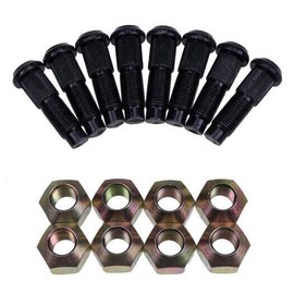 Replacement Parts For 8X Lug Nut&Stud Kit For Bobcat Skid Steer 751 753 763 773 863 873 883 Mod-G88A-383