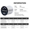 RUNCL Fluorocarbon Fishing Line, PowerFluoro Clear Fishing Leader Line, Virtually