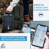 MNT10 Packing Bags with Compression S, M, L, XL, Blue,