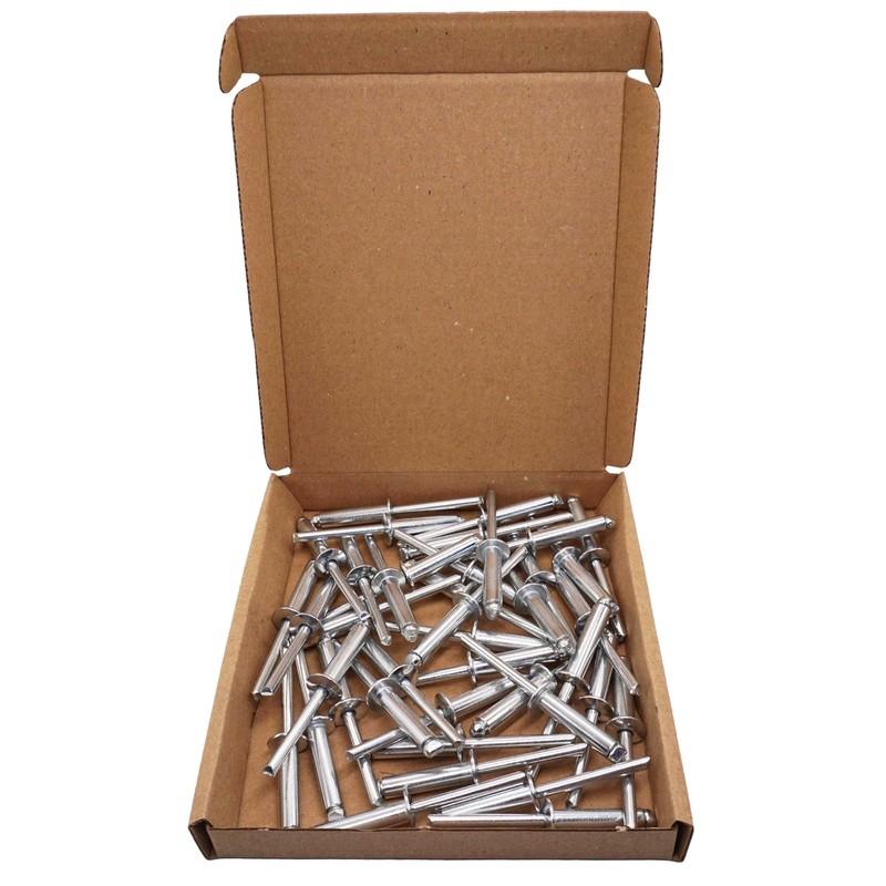 SKIR'CO (Pack of 40) Blind Rivets Galvanised Steel 6.0 x