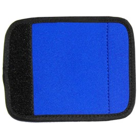 Careteilly Neoprene Luggage Handle Wrap Fluorescent Colors Luggage Identifiers (Blue)