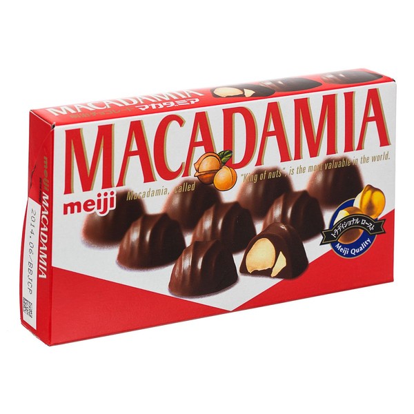 Meiji Choco Macadamia, 2.36-Ounce Boxes (Pack of 10)