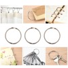 15 Pack 1.8 Inch Diameter Book Loose Leaf Binder Rings