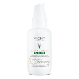 Vichy Capital Soleil Clear Fps50 Protector Solar Anti Imperfecciones Pieles Mixtas Grasas Aplicación Diaria