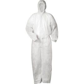 Protective Coverall Polypropylene CE Cat 1 White Size 3XL