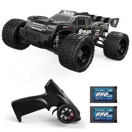 HAIBOXING 1:18 RC Car 18872 New Model RC Truck 4X4 Off-Road, 2.4GHz Remote Control Truck 36km/h Speed Splash Waterproof Electronics, Dual Li-Po Batteries Pre-installed and Spare in Box 35 Mins Runtime