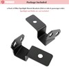 Pikioraz 2Pcs A-Pillar LED Spotlight Mounting Bracket for 2020-2024 Polaris