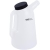 TECPO Oil Can with Flexible Spout and Lid 2L
