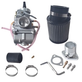 SJVLXHI Silvery VM34 Carburetor Kit, For GX390 / 420cc Predator,58mm Air Filter Grey